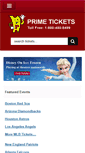 Mobile Screenshot of primetickets.com